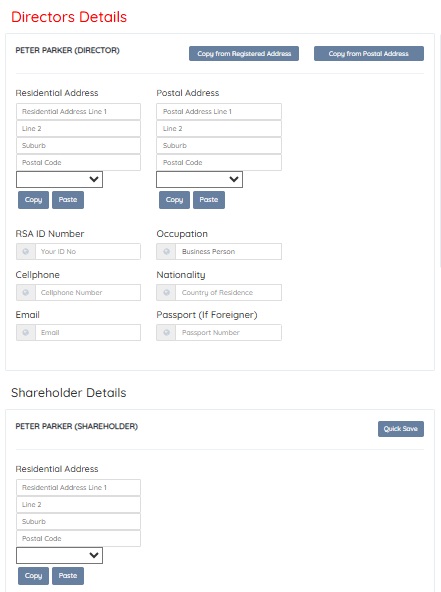 Company Registration Step 4