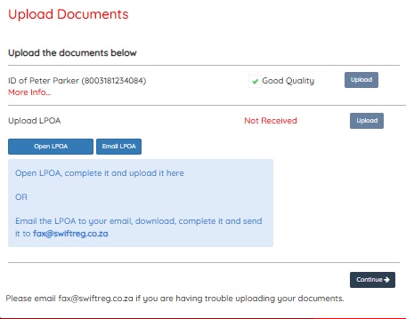 Company Registration Step 6