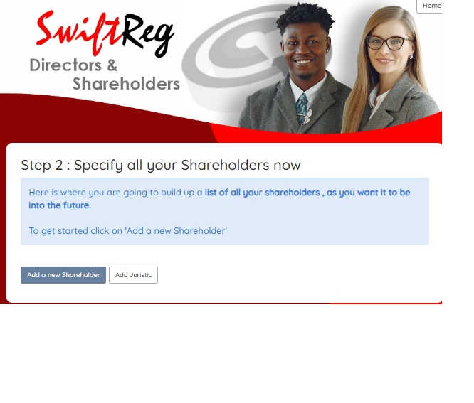 Create a Share Certificate step 2